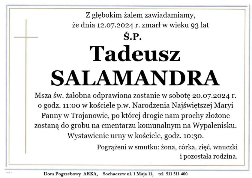 Tadeusz Salamandra