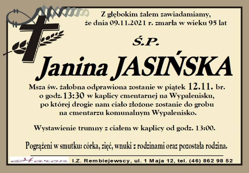 Janina Jasińska
