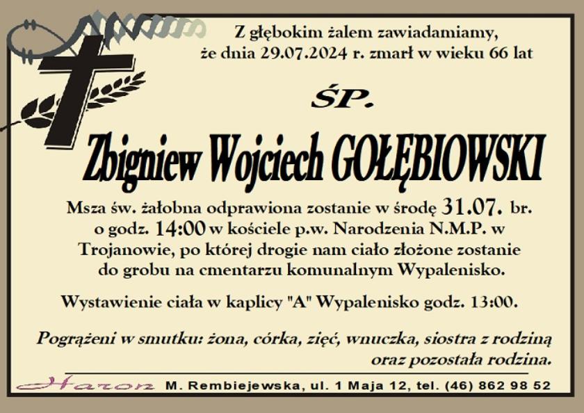 Zbigniew Wojciech  Gołębiowski 