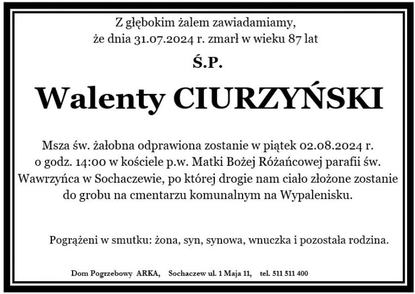 Walenty Ciurzyński