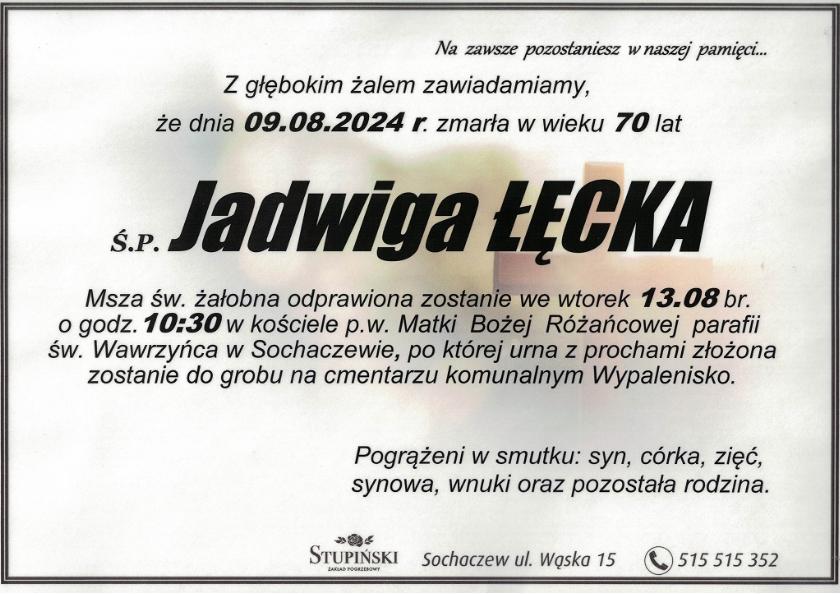 Jadwiga Łęcka