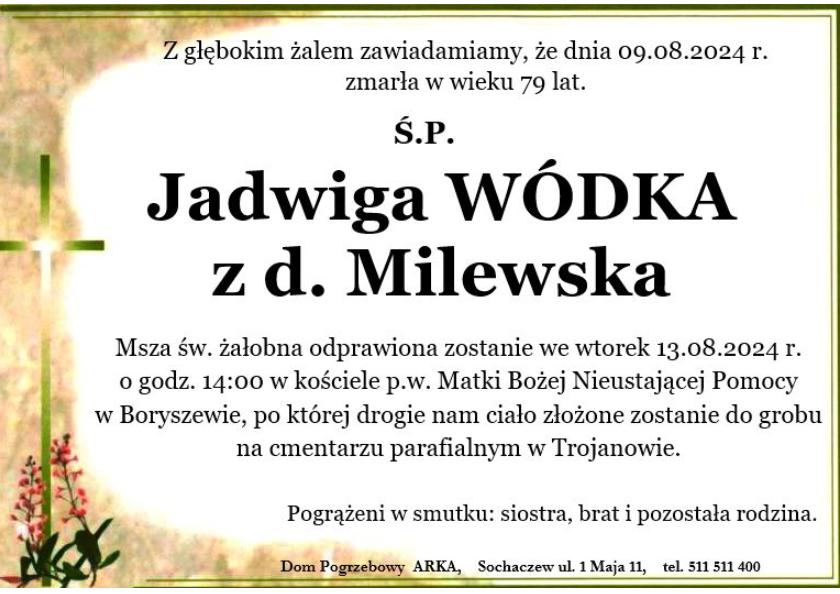 Jadwiga Wódka
