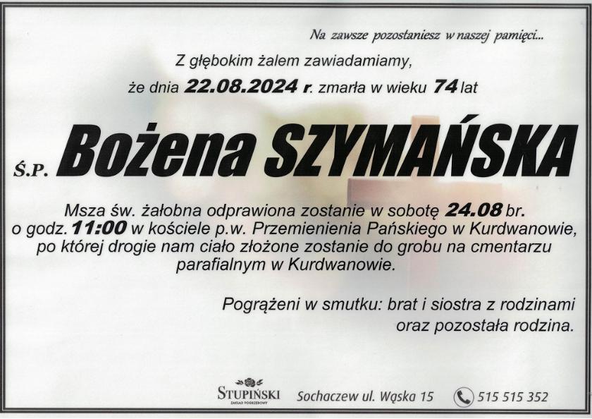 Bożena Szymańska