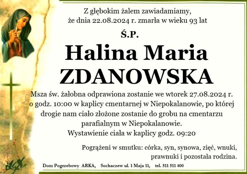 Maria Zdanowska