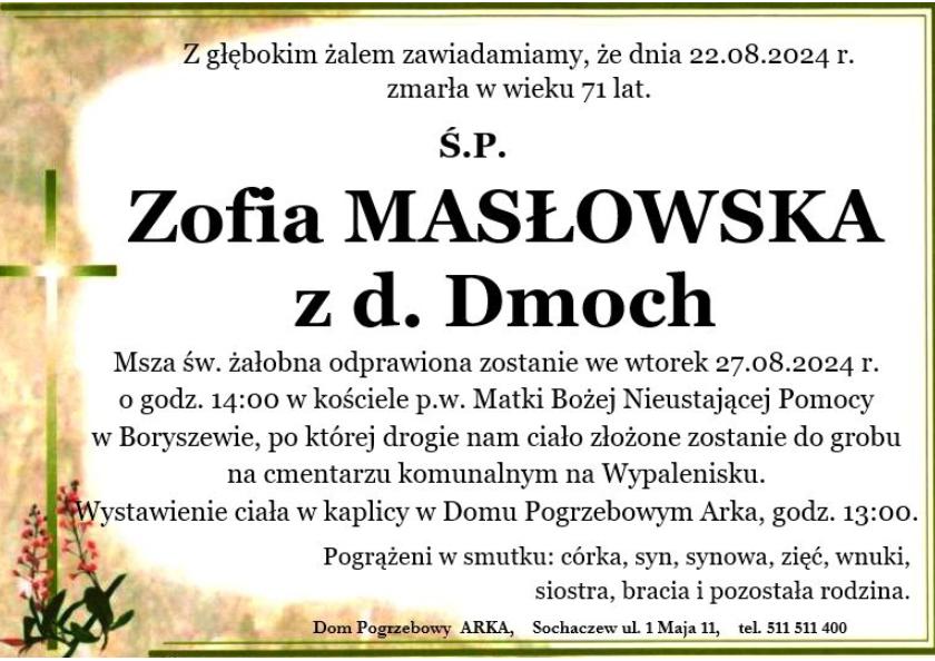 Zofia Masłowska