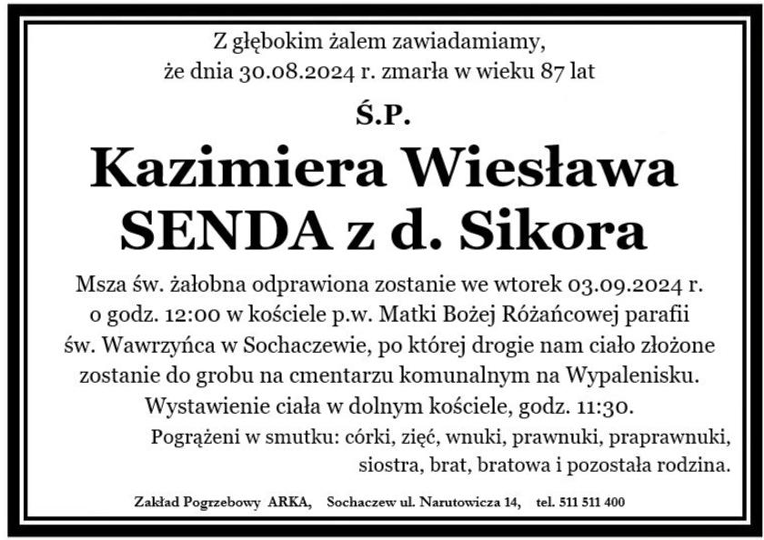 Kazimiera Senda