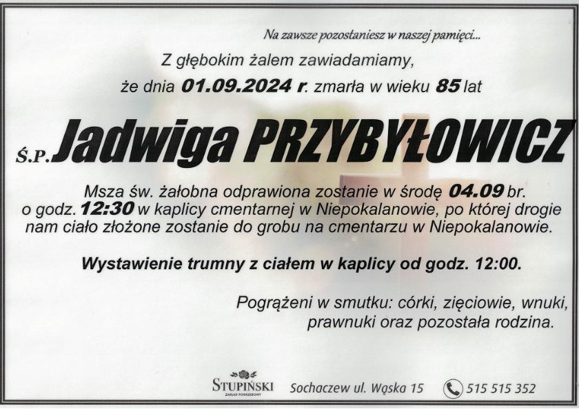 Jadwiga Przybyłowicz