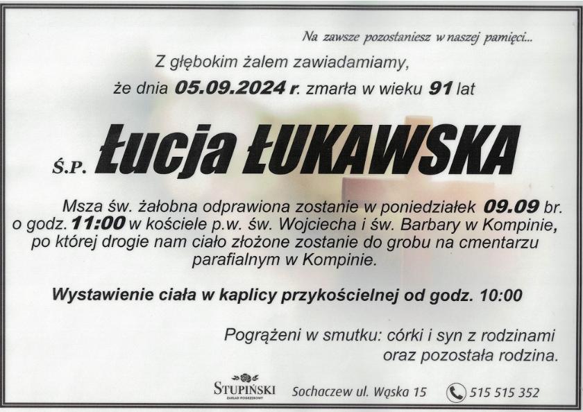 Łucja Łukawska