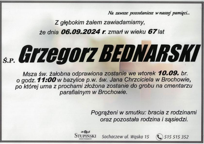 Grzegorz Bednarski