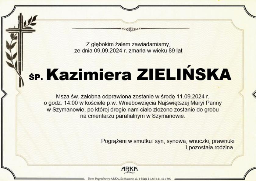 Kazimiera Zielińska