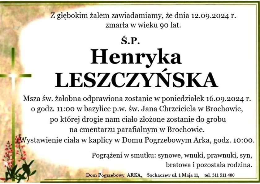 Henryka Leszczyńska
