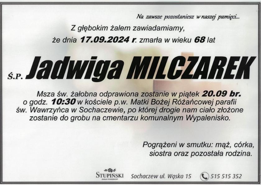 Jadwiga Milczarek
