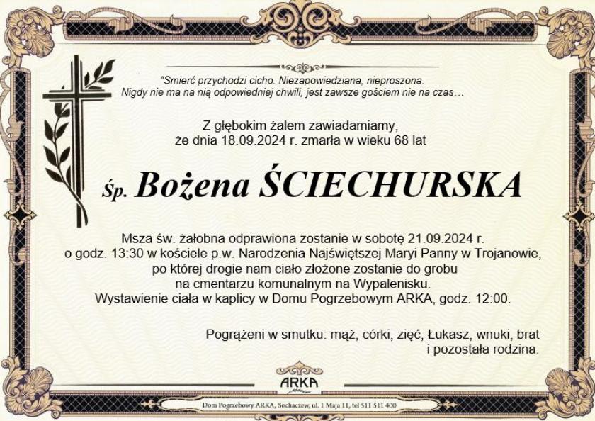 Bożena Ściechurska