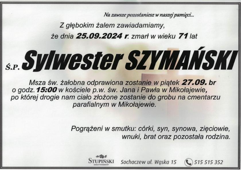 Sylwester Szymański