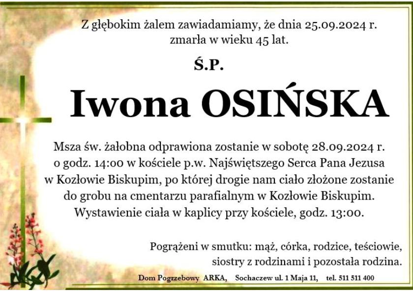 Iwona Osińska