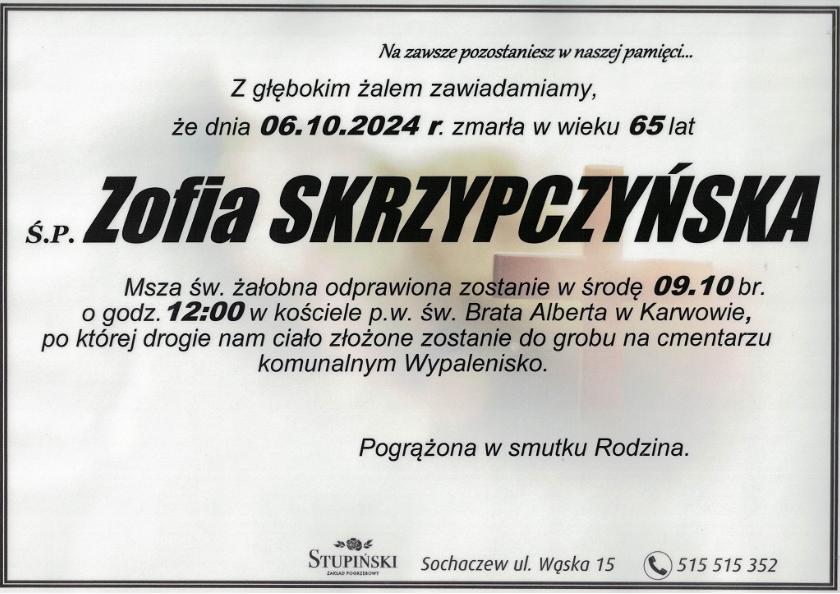 Zofia Skrzypczyńska