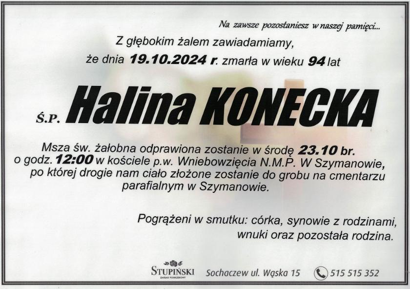 Halina Konecka
