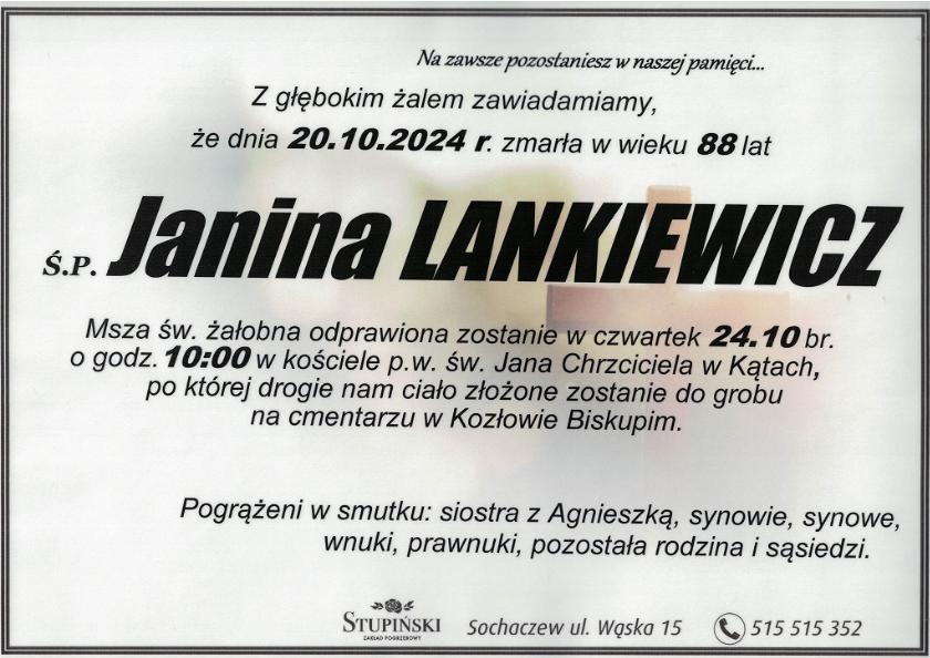 Janina Lankiewicz