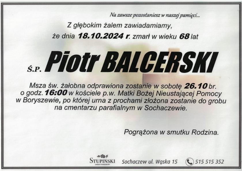 Piotr Balcerski