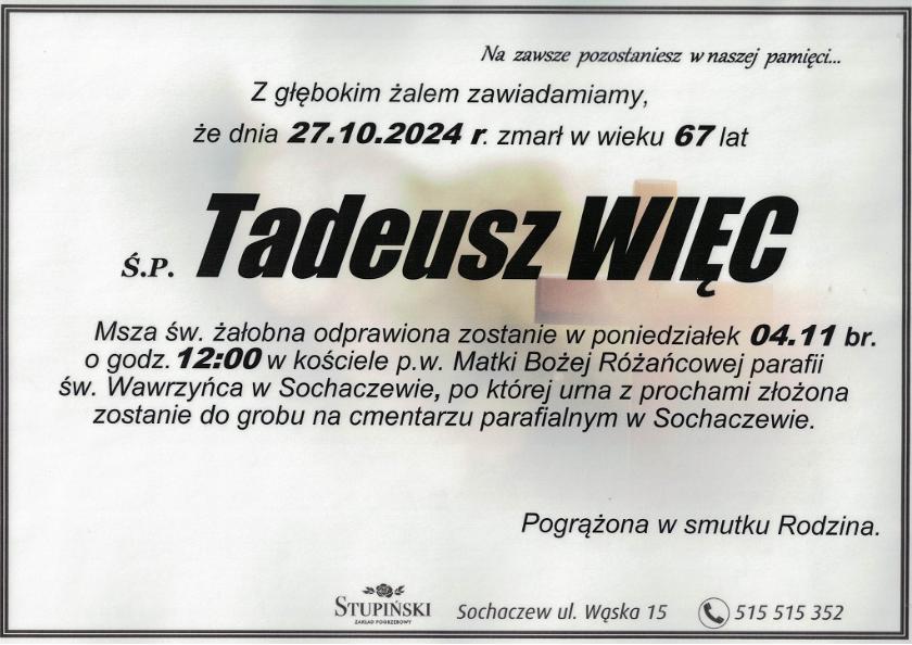 Tadeusz Więc