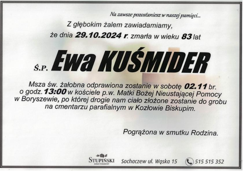 Ewa Kuśmider