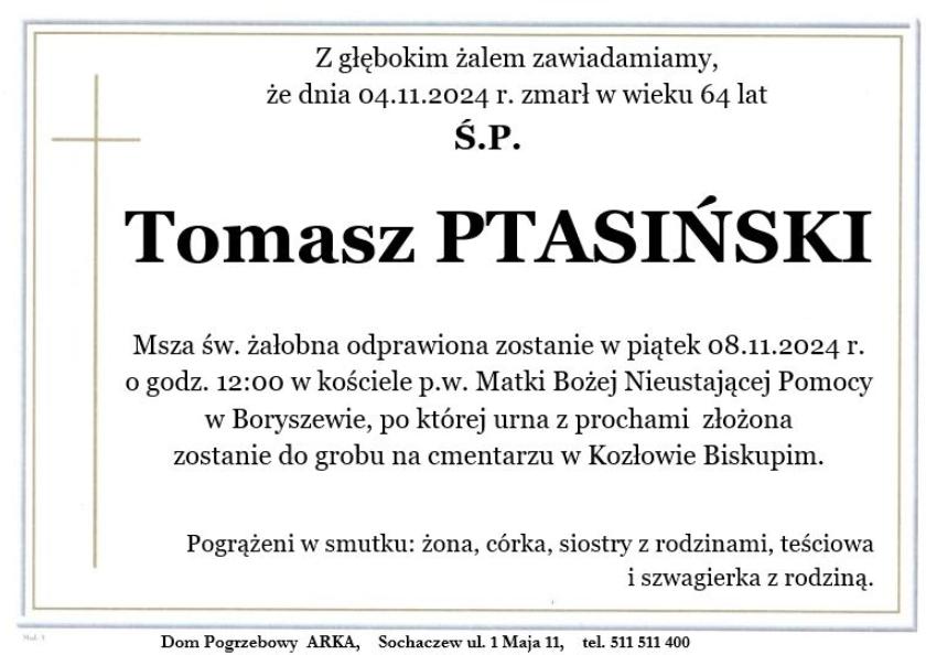 Tomasz Ptasiński