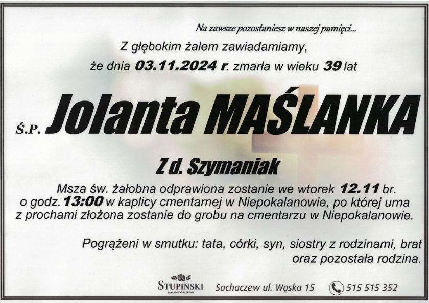 Jolanta Maślanka