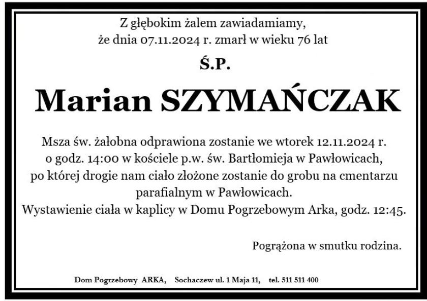 Marian Szymańczak