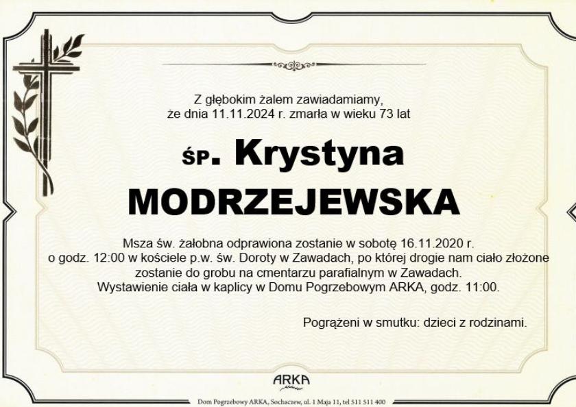 Krystyna Modrzejewska