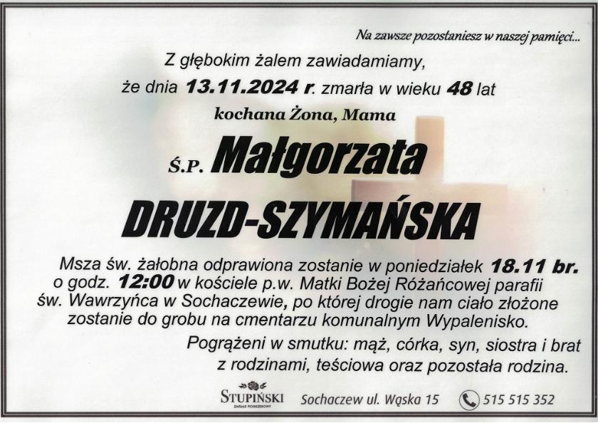 Małgorzata Druzd-Szymańska