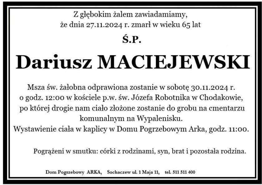 Dariusz Maciejewski