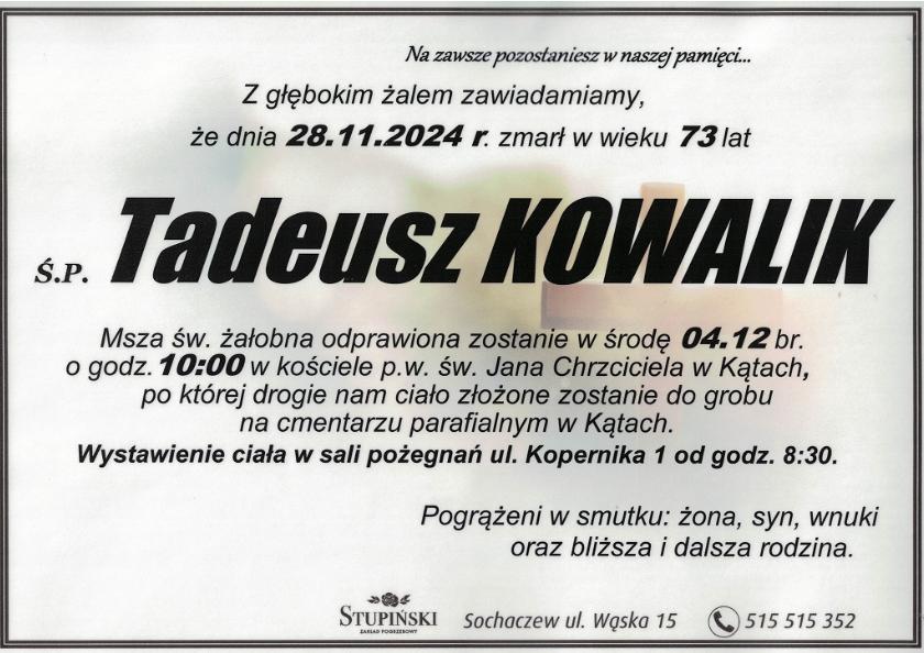 Tadeusz Kowalik