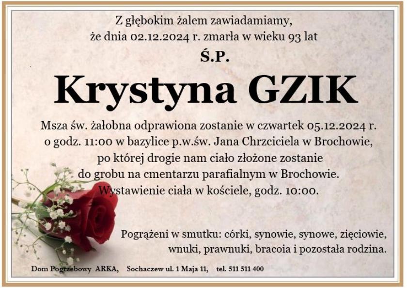 Krystyna Gzik