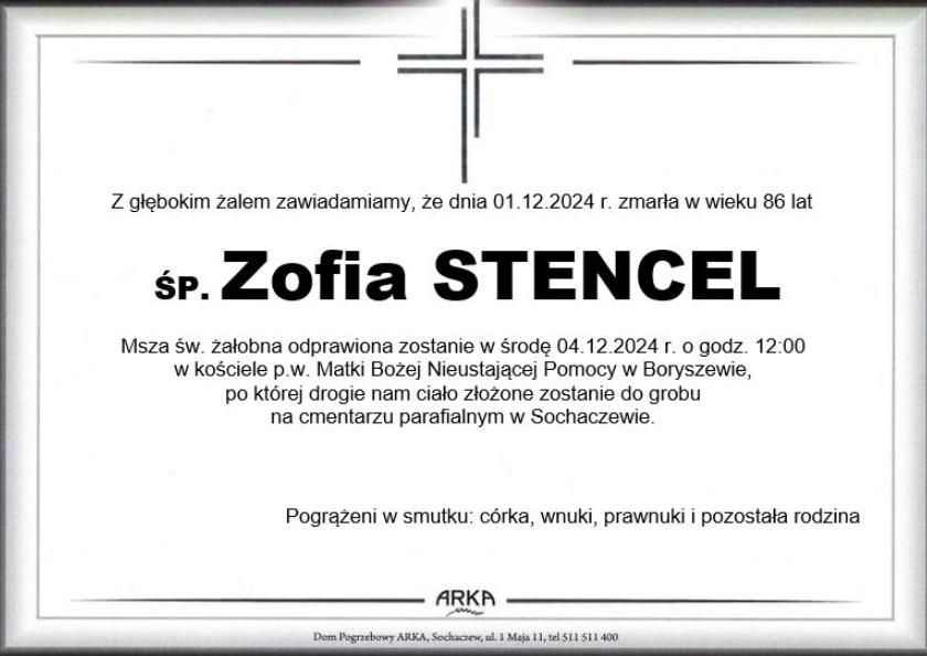 Zofia Stencel