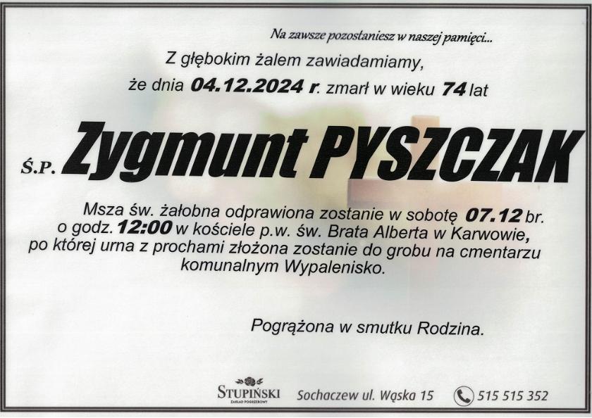 Zygmunt Pyszczak