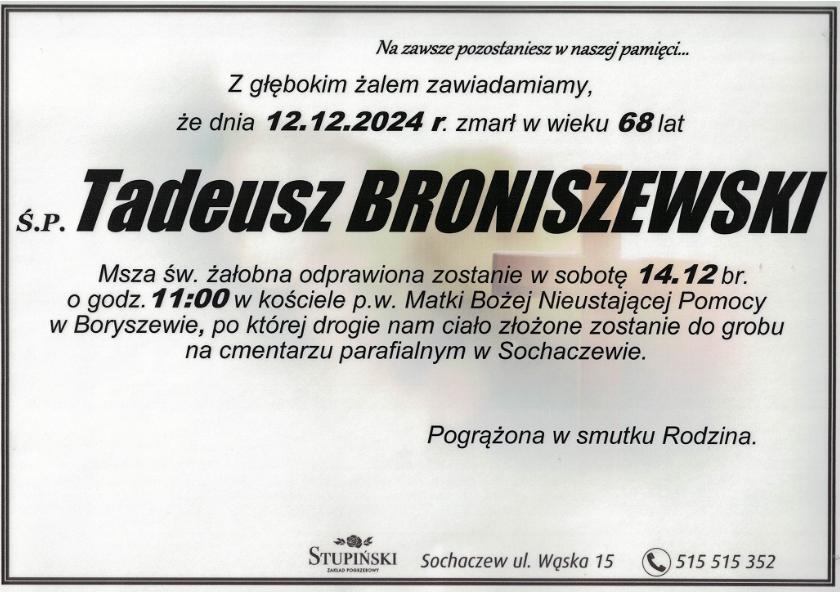 Tadeusz Broniszewski