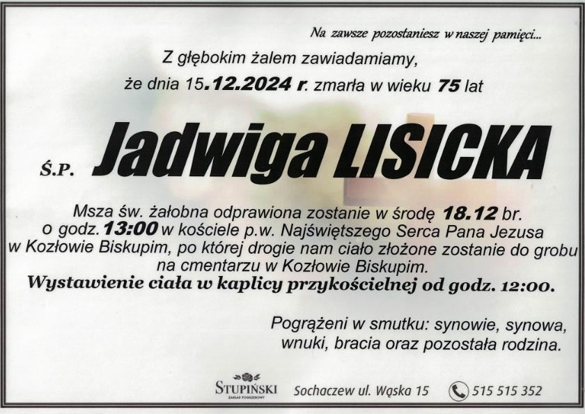 Jadwiga Lisicka