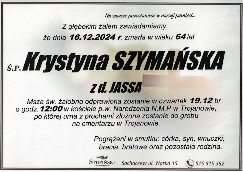 Krystyna Szymańska
