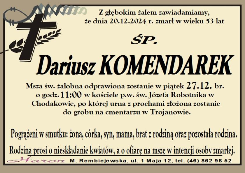 Dariusz Komendarek