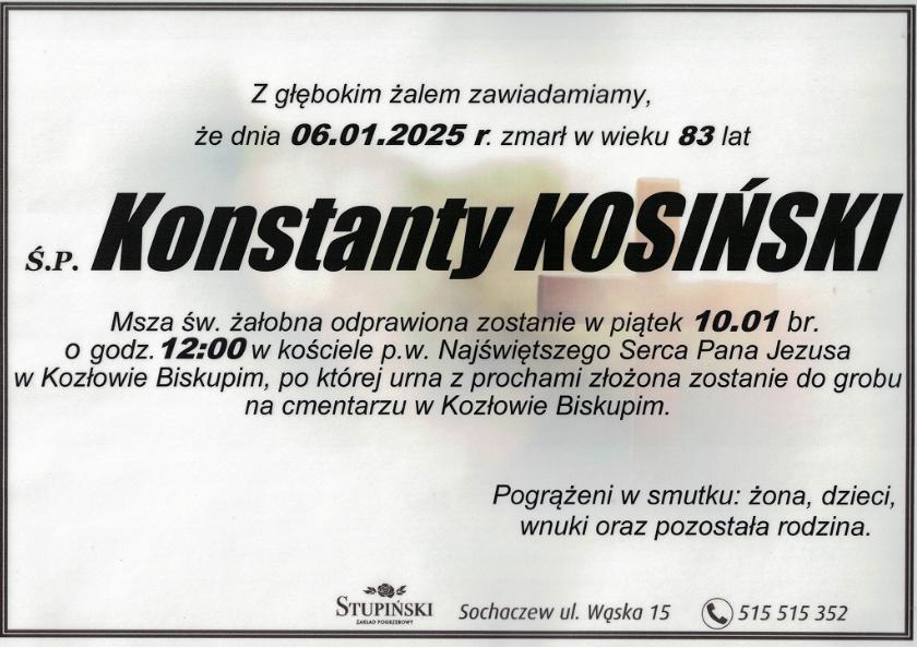 Konstanty Kosiński