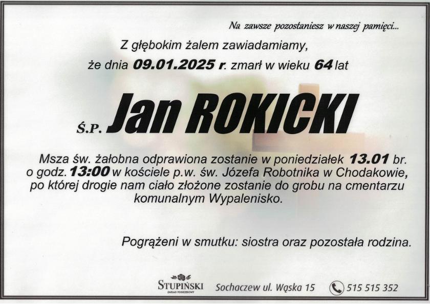 Jan Rokicki