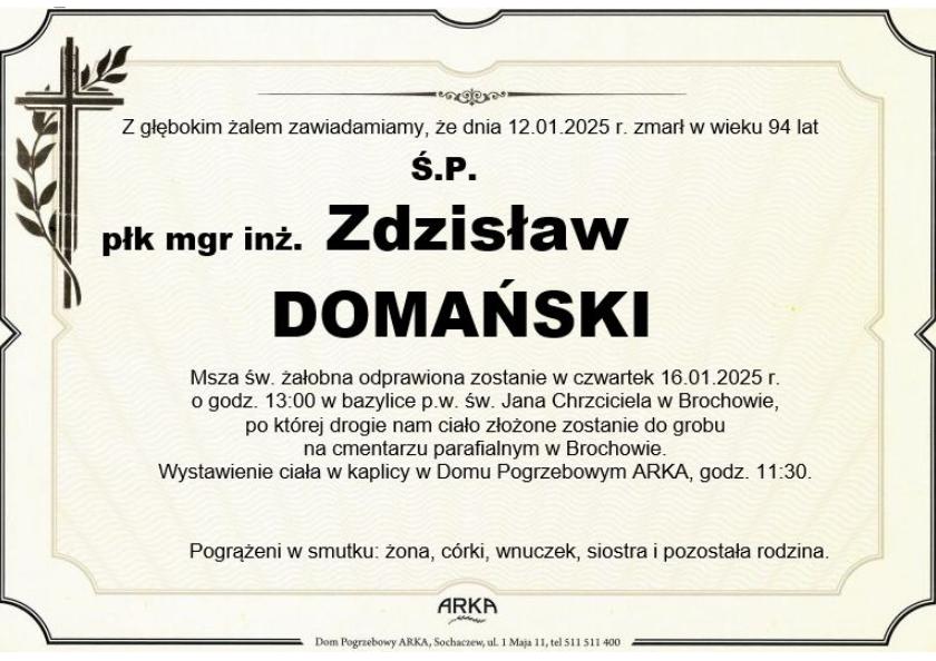 Zdzisław Domański