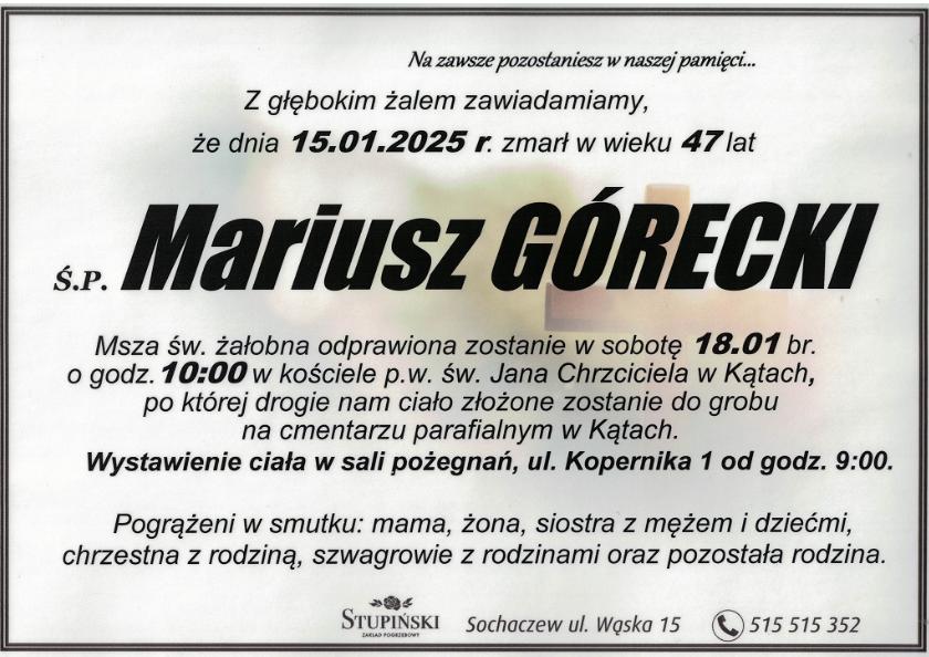 Mariusz Górecki