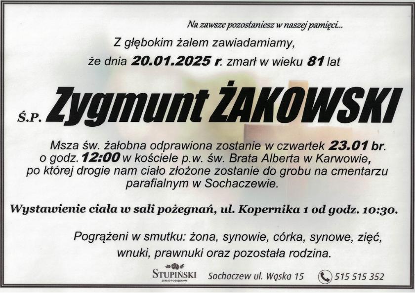 Zygmunt Żakowski