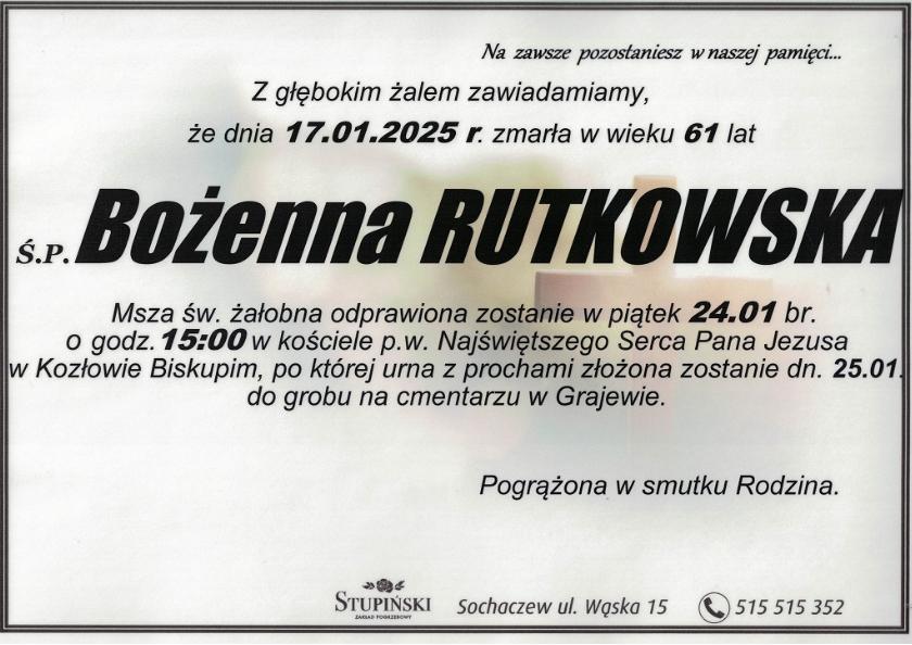 Bożenna Rutkowska