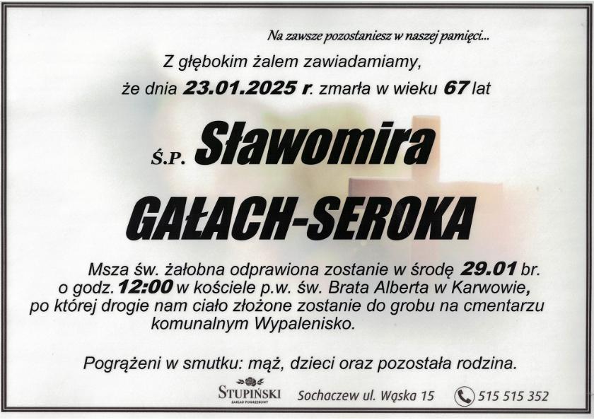 Sławomira Gałach-Seroka