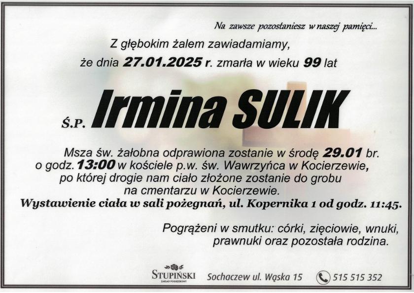 Irmina Sulik