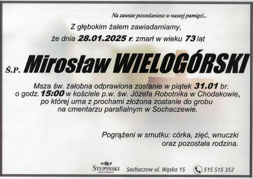 Mirosław Wielogórski