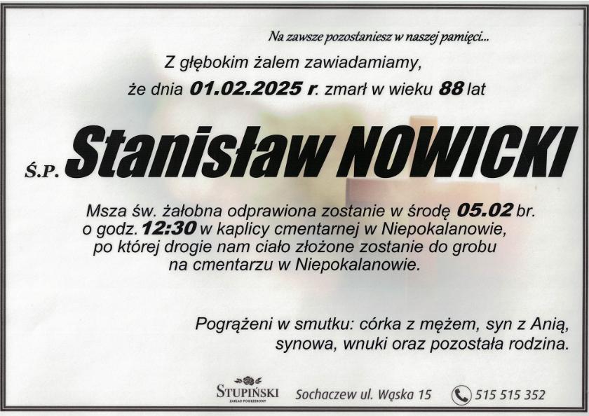 Stanisław Nowicki