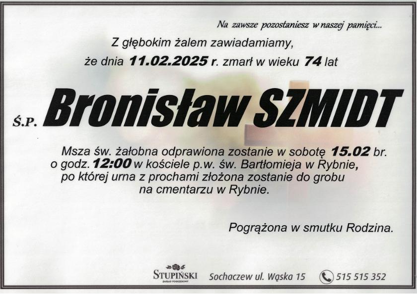 Bronisław Szmidt